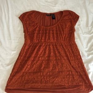Beautiful Burnt Orange Top