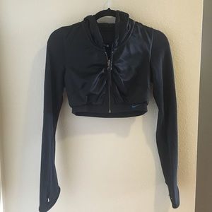 Nike reversible cropped hoodie