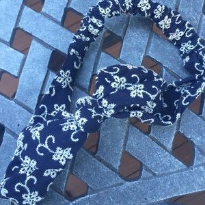 Urban Outfitters blue floral headband