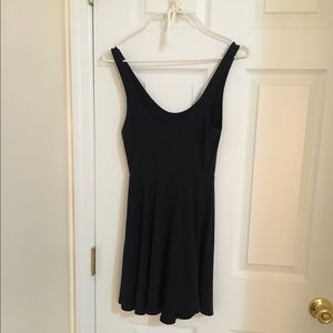 Hollister navy baby doll dress