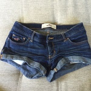 Denim Hollister Shorts