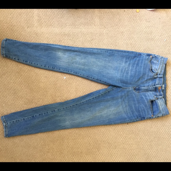 High rise jeans