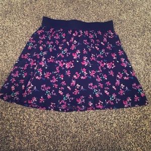Small floral skirt