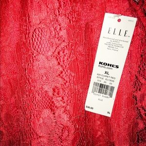 Reposh! BEAUTIFUL Coral Lace Blouse!