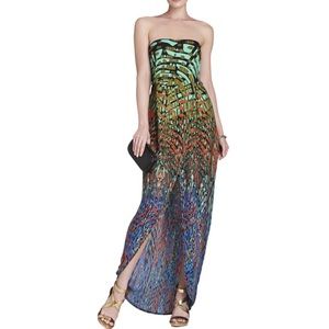 BCBG Max Azria: Jesse Draped Strapless gown