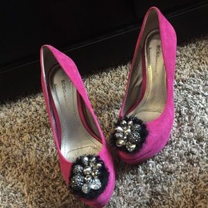 BCBGeneration Scottie Suede Womens Heels