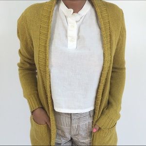 Knit cardigan