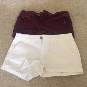 2 Pairs of Shorts