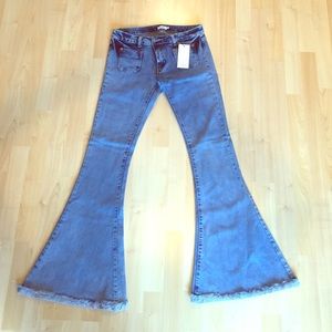 Low rise Tobi bell bottom jeans