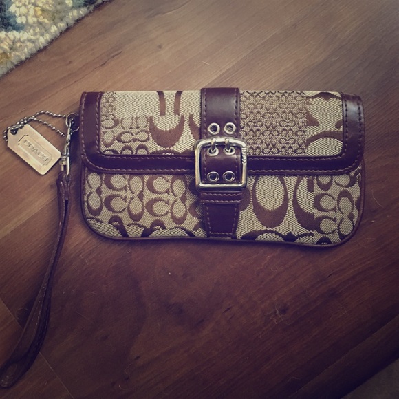 Coach wristlet