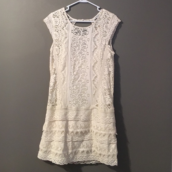 American Eagle Crochet Dress Small