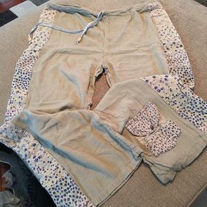 Linen like pants