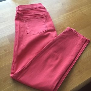 Colorful legging jeans