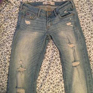 Light wash Hollister Skinny jeans