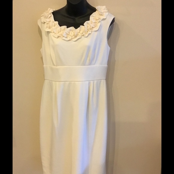 Elegant Cream colored mid-length dress