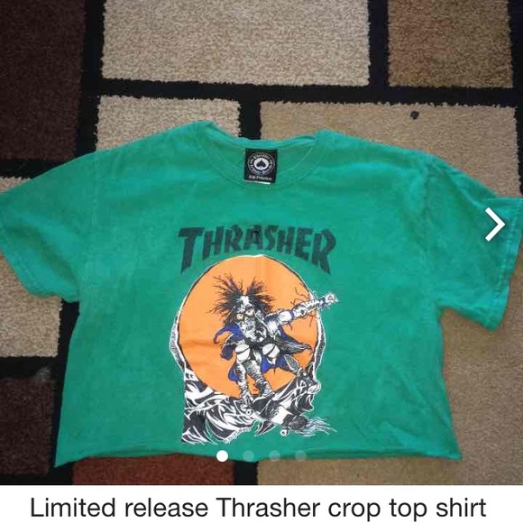 Limited Release Thrasher crop top
