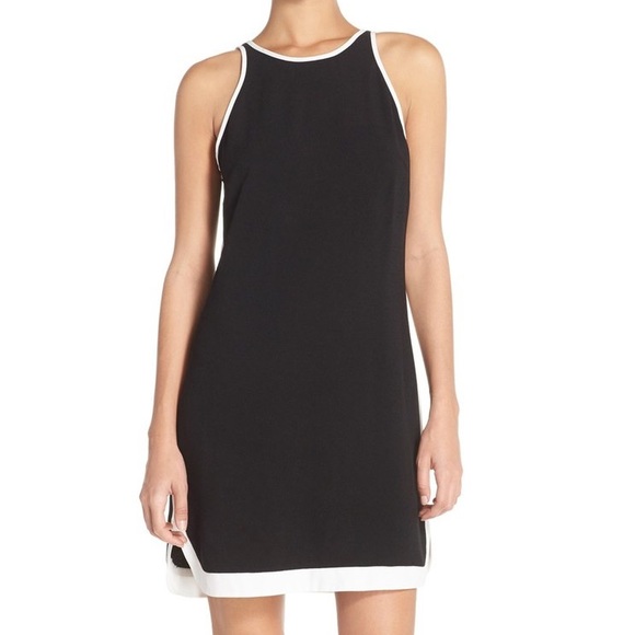Charles Henry Dresses & Skirts - CHARLES HENRY Crepe Colorblock Shift Tank Dress