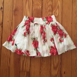 Abercrombie & Fitch Floral Mini Skirt