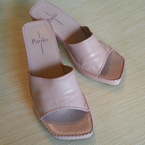 Linea Paolo Leather Slides
