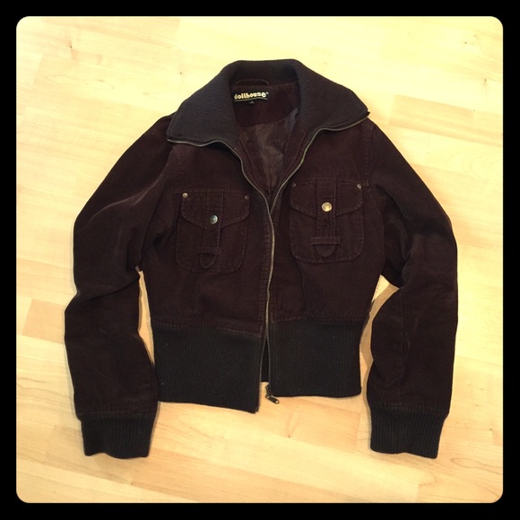 Brown fall jacket