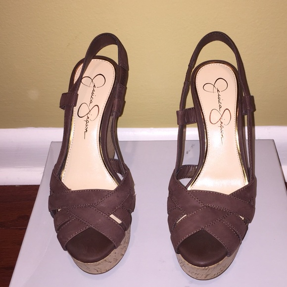 Jessice Simpson wedges