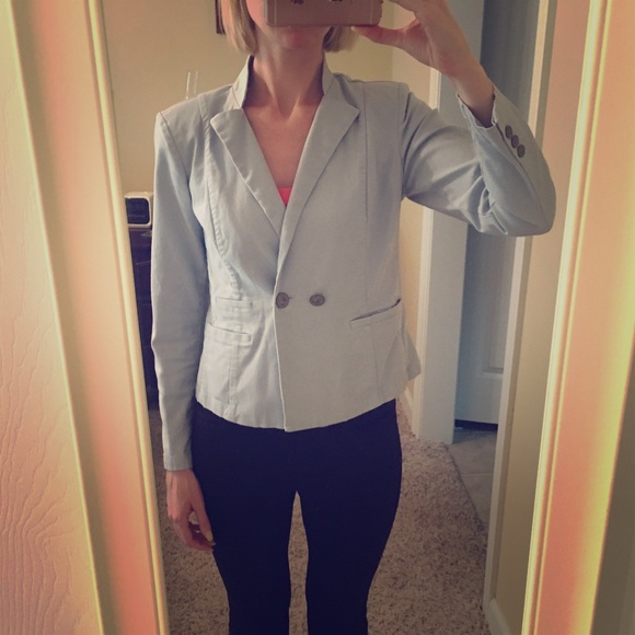 Cabi Wedgwood blue blazer