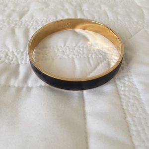 J. Crew black enamel bangel
