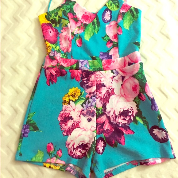 Floral romper