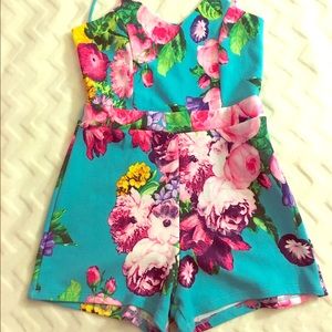 Floral romper