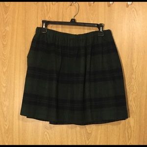 Winter Plaid Skirt