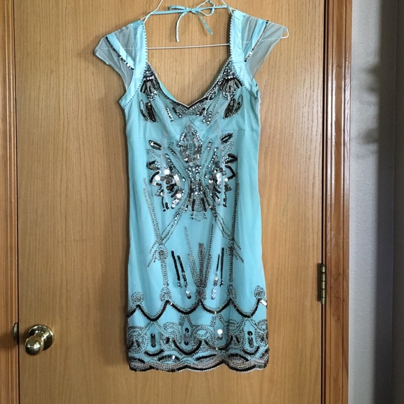 Boho vintage style dress