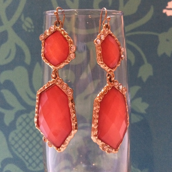 Coral Earrings