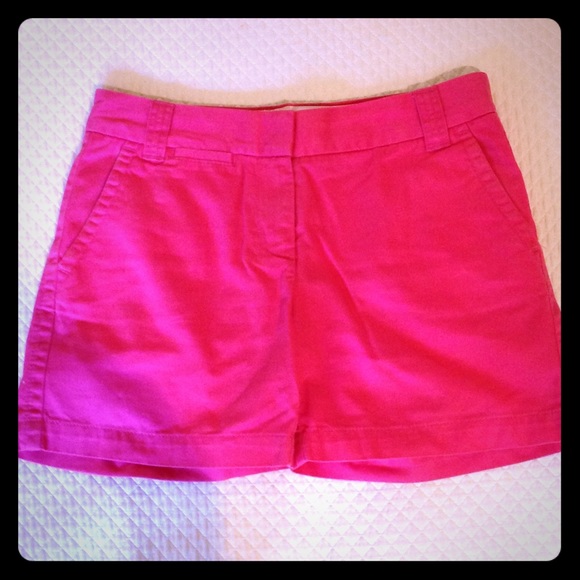 Jcrew hot pink shorts. Size 2