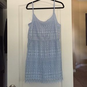 Light blue lace dress from H&M