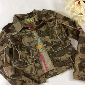 Miss Me camo jean jacket