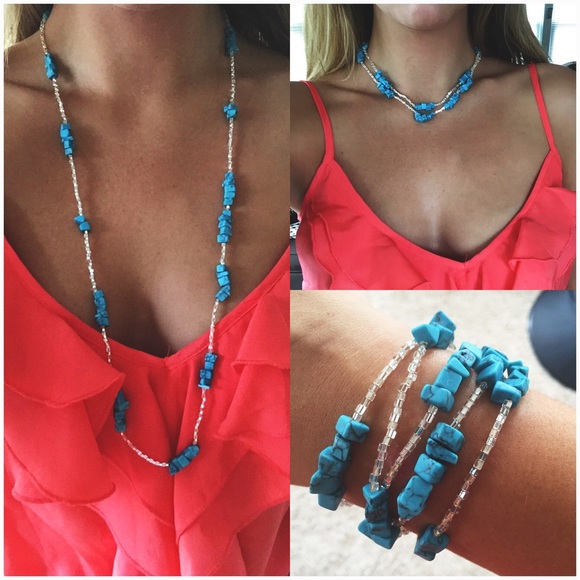 💠Magnesite Stretchy Wrap Bracelet💠