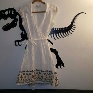 🚨 price cut🚨Banana Republic patterned wrap-dress