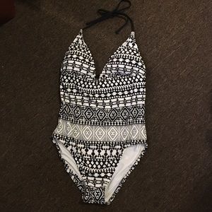Patterned one-piece