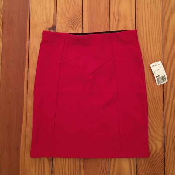 New with Tags Red Forever 21 Spandex Skirt