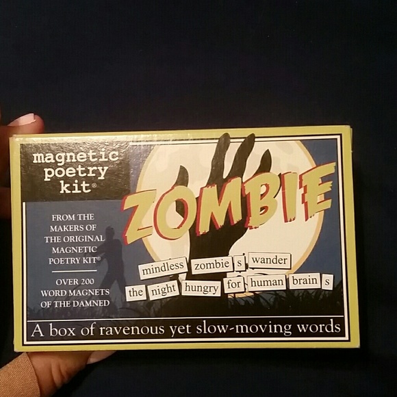 Zombie word magnets