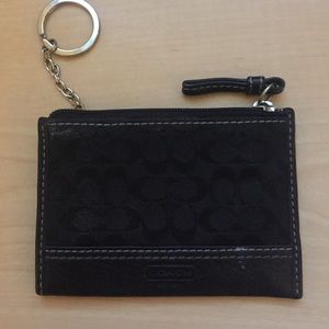 Authentic Coach credit card/ key holder