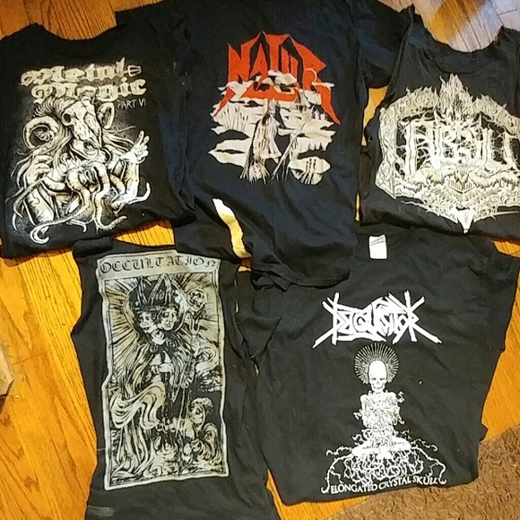 Used Metal Shirts for sale!