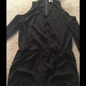 H & M romper with exposed shoulder