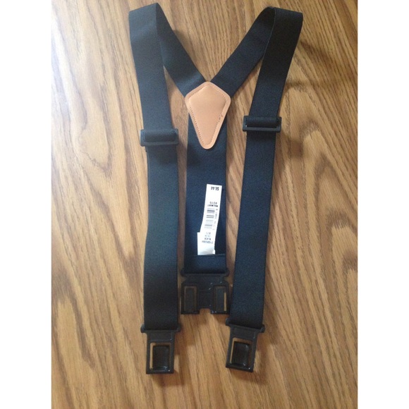 Black suspenders