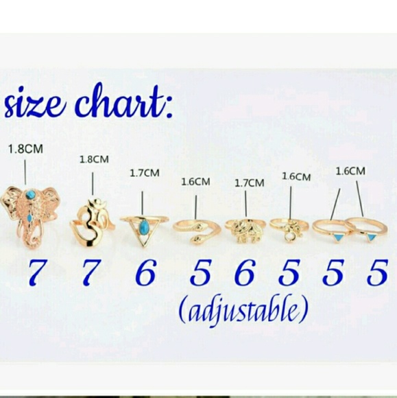 🌻ON ORDER🌻BOHO CHIC OM RING SET - Picture 3 of 4