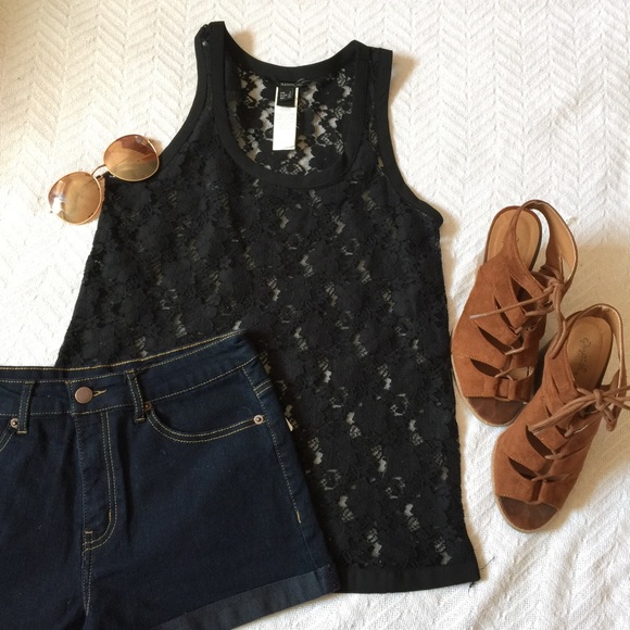 lace tank top