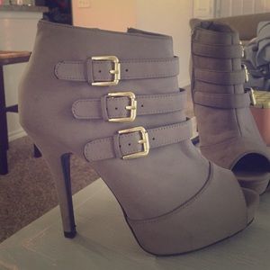 Grey Dollhouse Booties