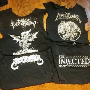 Metal band shirts for sale!