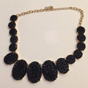 Black and Gold statement necklace