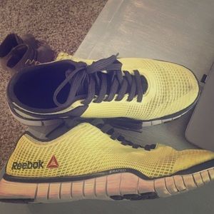 Neon Yellow Reebok Trainers